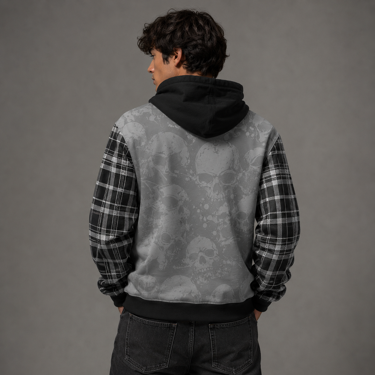Men's British Style Hooded Pullover