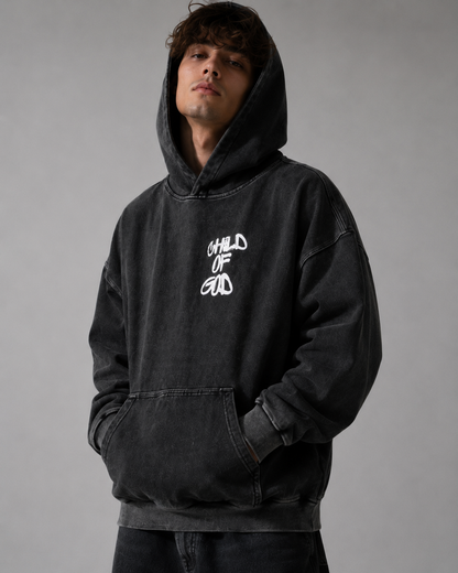 The Sanctuary Heavyweight Hoodie – Acid Onyx