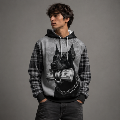 Men's British Style Hooded Pullover