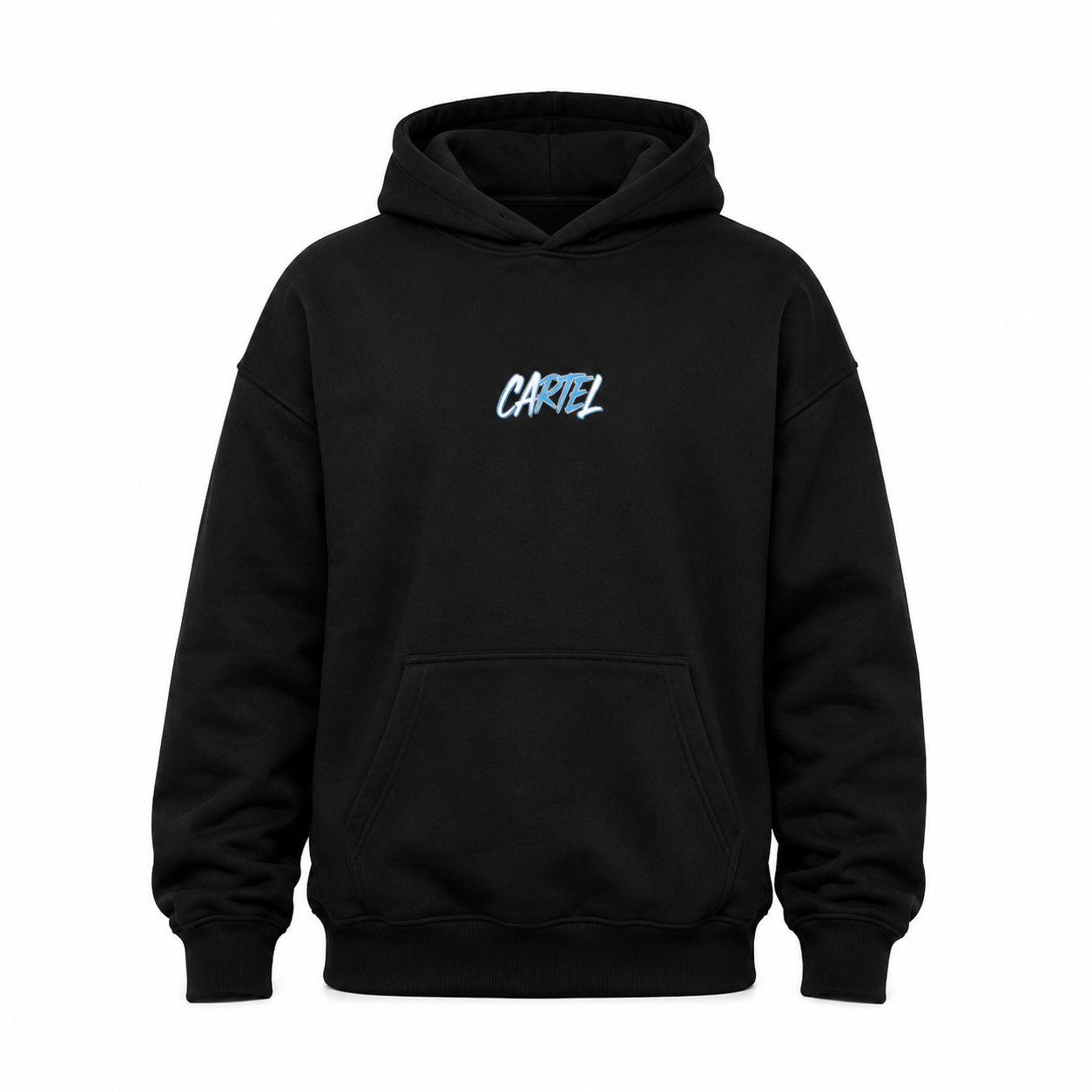 The Syndicate Core Hoodie – Deep Black