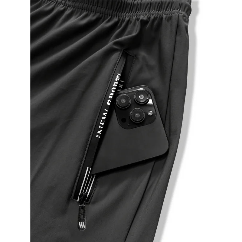 Men's Ice Silk Stretch Joggers