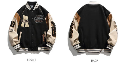 Embroidered Baseball Jacket