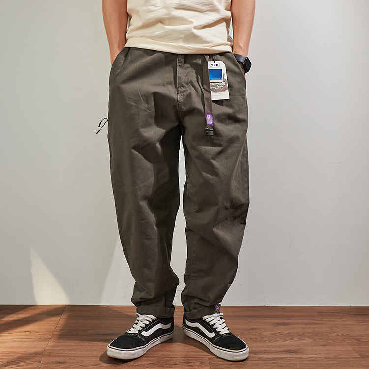 Men's Baggy Tapered Cargo Pants