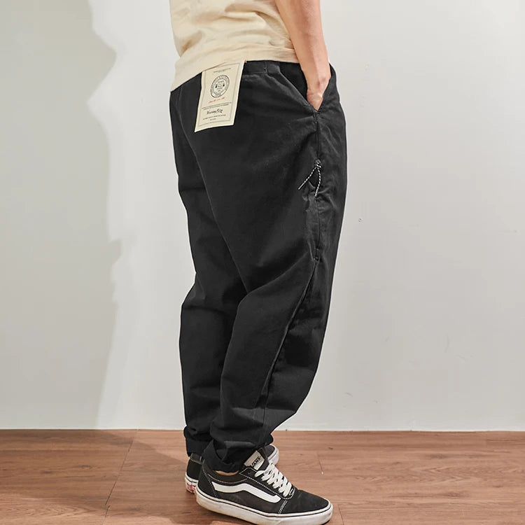 Men's Baggy Tapered Cargo Pants