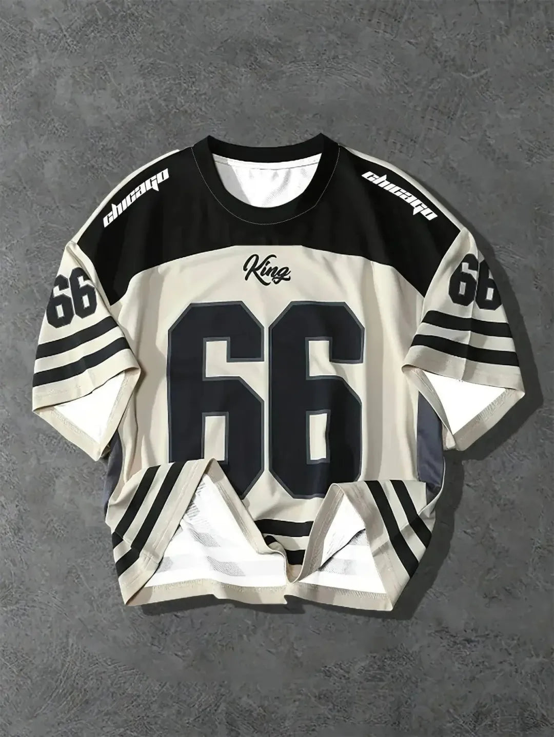 Summer new men's T-shirt is a casual fashionable sporty breathable soft and comfortable