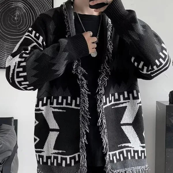 Men's Outerwear Long Sleeve V-Neck Casual Fashion Streetwear
