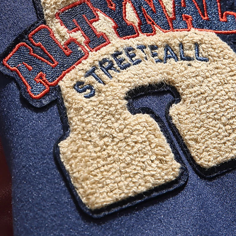 Embroidered Baseball Jacket