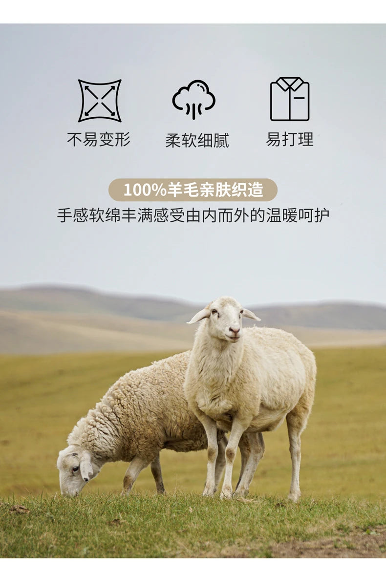 100% wool high neck sweater with pullover for men, autumn and winter warm and full sleeved hot selling new knitted  base sweater