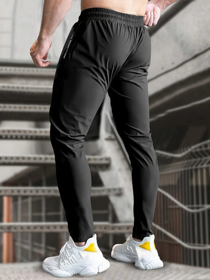 Men's Ice Silk Stretch Joggers