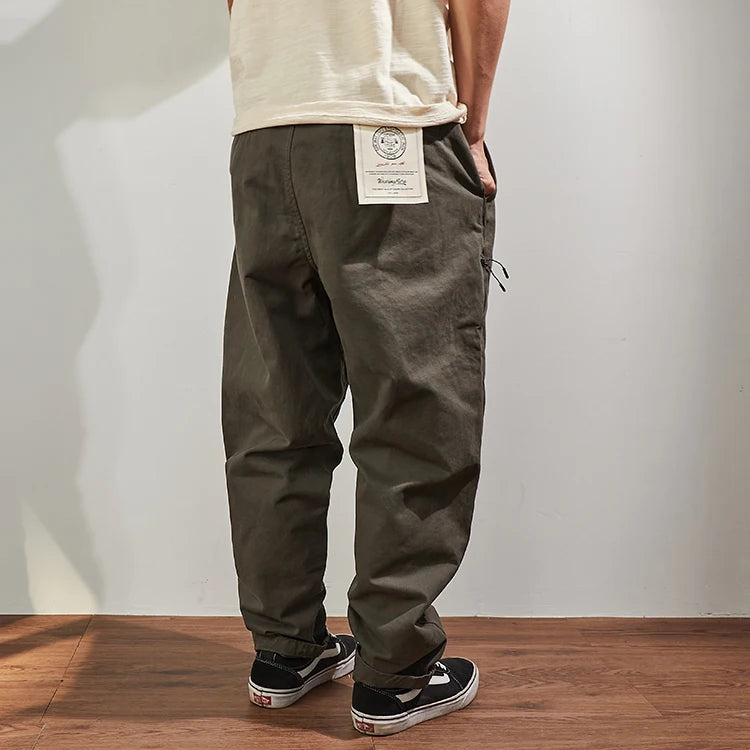 Men's Baggy Tapered Cargo Pants