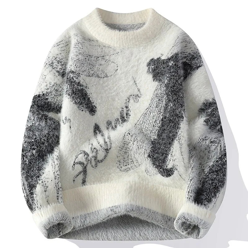 Men's Thick Crewneck Sweater