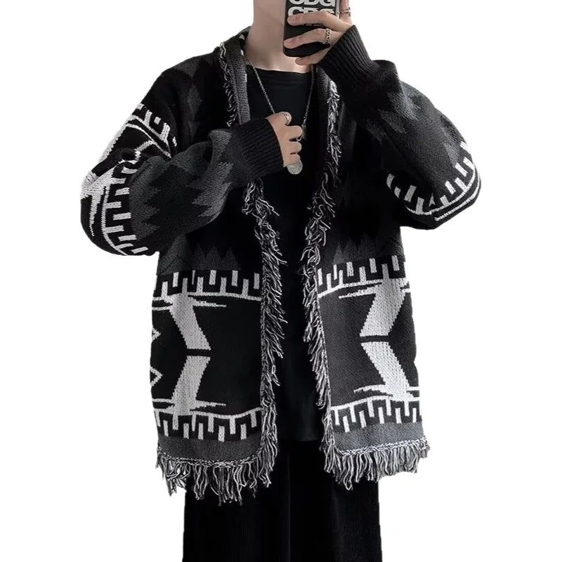 Men's Outerwear Long Sleeve V-Neck Casual Fashion Streetwear