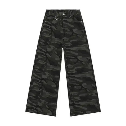 IEFB Summer Men's Denim Pants Old Blue Washed Male Jeans Straight Casual Menwear Loose Wide Leg Trousers New Fashion 9C354