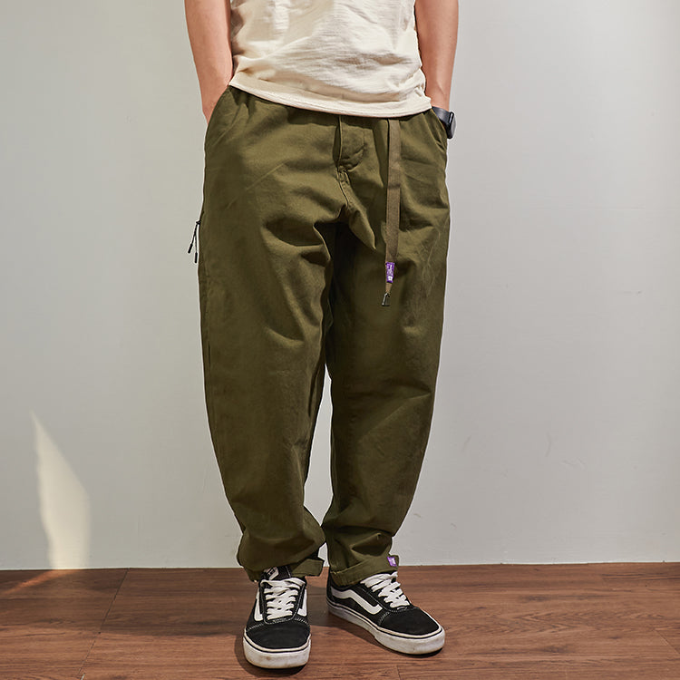 Men's Baggy Tapered Cargo Pants