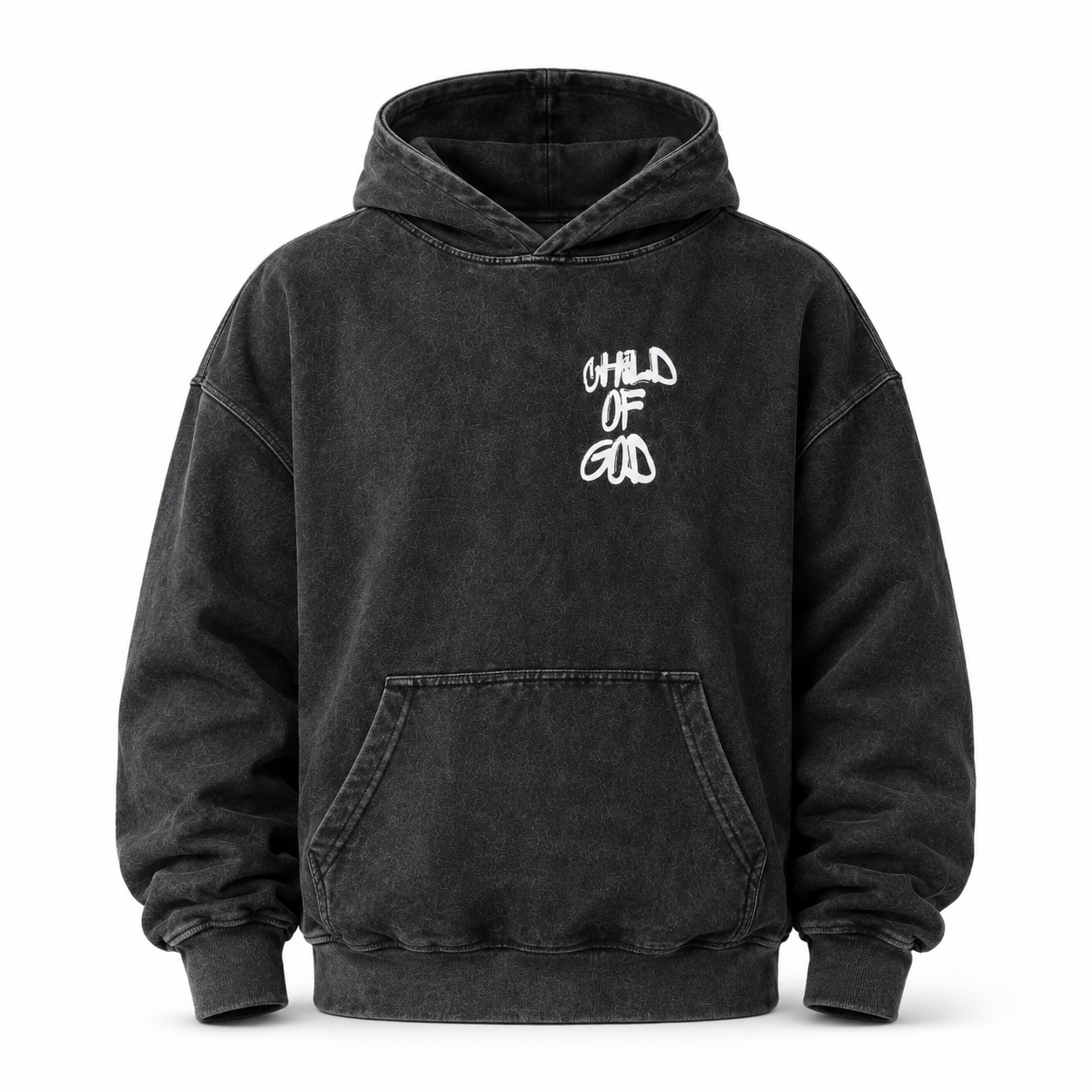 The Sanctuary Heavyweight Hoodie – Acid Onyx