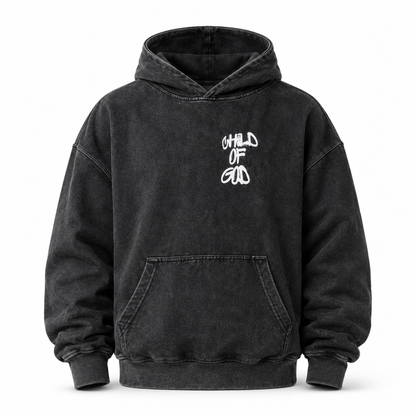 The Sanctuary Heavyweight Hoodie – Acid Onyx