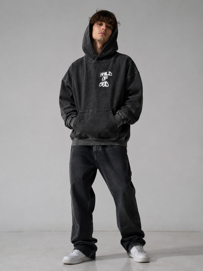The Sanctuary Heavyweight Hoodie – Acid Onyx